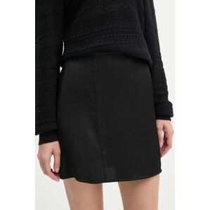 Suknja Saint Body boja: crna, mini, širi se prema dolje, SB.576