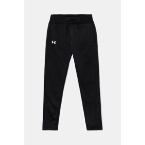 Dječji donji dio trenirke Under Armour Fleece Pants boja: crna, bez uzorka, 1356489
