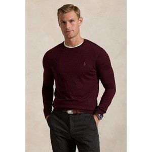 Vuneni pulover Polo Ralph Lauren za muškarce, boja: siva, lagane, 710946143