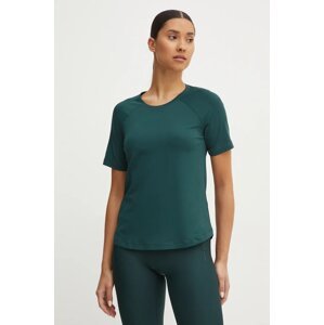 Majica kratkih rukava Casall Essential za žene, boja: zelena, 24201