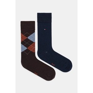 Čarape Tommy Hilfiger 2-pack boja: tamno plava, 100001495
