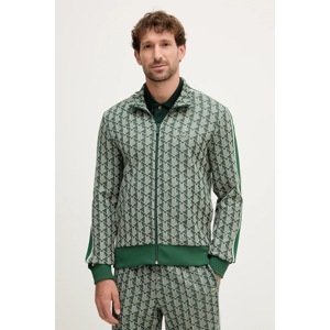 Dukserica Lacoste boja: zelena, s uzorkom, SH1368