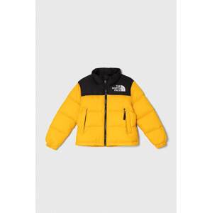Dječja pernata jakna The North Face 1996 RETRO NUPTSE JACKET boja: žuta