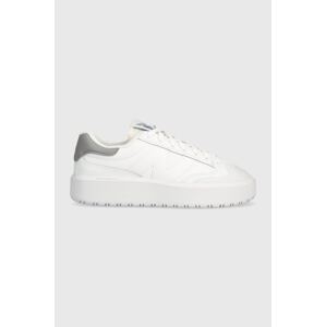 Kožne tenisice New Balance CT302LP boja: bijela