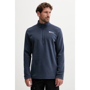 Sportska dukserica Jack Wolfskin Taunus boja: žuta, bez uzorka, 1709522