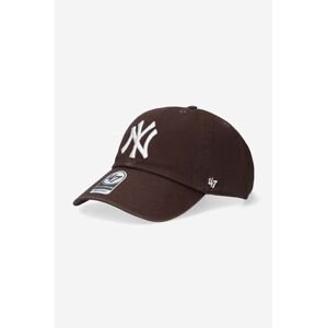 Kapa sa šiltom 47 brand New York Yankees boja: smeđa, s aplikacijom