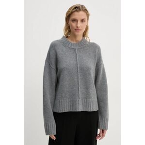 Vuneni pulover Day Birger et Mikkelsen Lula - Daily Cashmere za žene, boja: siva, topli, DAY65243480