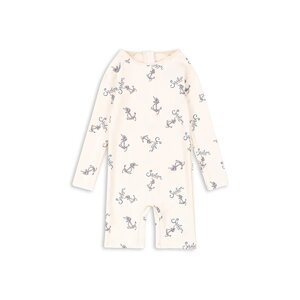 Dječji kupaći kostim Konges Sløjd ASTER ONESIE GRS boja: bež, KS103270