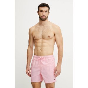Kratke hlače za kupanje Tommy Hilfiger boja: ružičasta, UM0UM03477