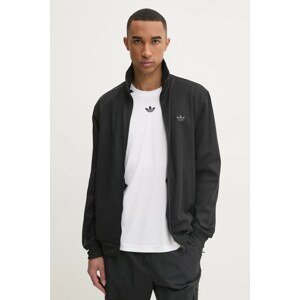 Dukserica adidas Originals BB TT za muškarce, boja: crna, s aplikacijom, JC7417