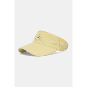 Šilt adidas by Stella McCartney boja: žuta, s tiskom, JP1168