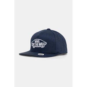Pamučna kapa sa šiltom za bebe Vans Classic Vans Snapback boja: tamno plava, s aplikacijom, VN000J4VLKZ1