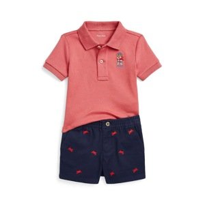 Pamučni komplet za bebe Polo Ralph Lauren boja: ružičasta, 320965274001
