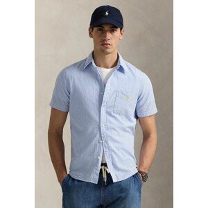 Pamučna košulja Polo Ralph Lauren Sport Shirt za muškarce, regular, s button-down ovratnikom, 710906574