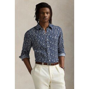 Lanena košulja Polo Ralph Lauren Sport Shirt regular, s klasičnim ovratnikom, 710968911