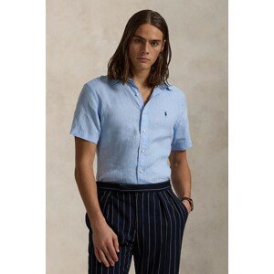 Lanena košulja Polo Ralph Lauren Sport Shirt regular, s button-down ovratnikom, 710968912
