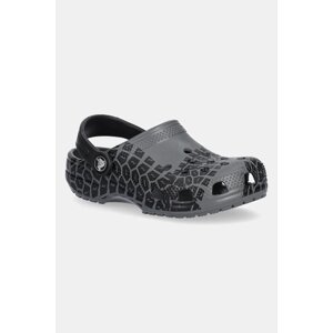 Dječje natikače Crocs CLASSIC TIRE PRINT CLOG KIDS boja: siva, 211261