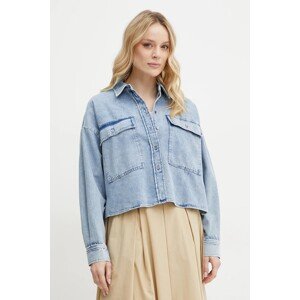 Traper košulja Weekend Max Mara za žene, regular, s klasičnim ovratnikom, 2515111151600