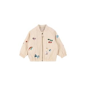 Dječja bomber jakna Konges Sløjd JUNO SEQUIN BOMBER JACKET boja: bež, KS103009