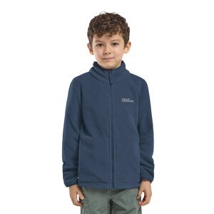 Dječja dukserica Jack Wolfskin TAUNUS JACKET K boja: tamno plava, 1609482