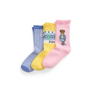 Dječje čarape Polo Ralph Lauren 3-pack boja: žuta, 447969099001