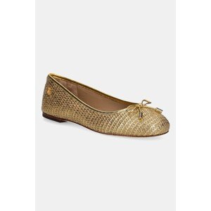 Balerinke Lauren Ralph Lauren Jayna boja: zlatna, 802956767001