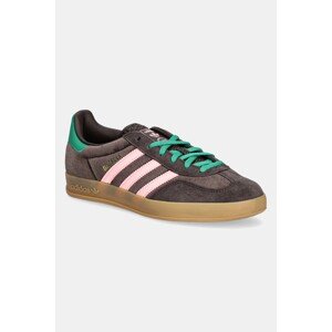 Tenisice adidas Originals Gazelle Indoor boja: smeđa, JI2714