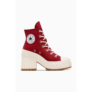 Tenisice Converse Chuck 70 De Luxe Heel za žene, boja: crvena, A12576C