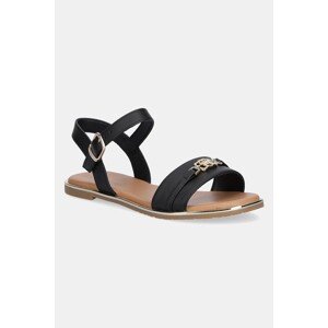 Dječje sandale Tommy Hilfiger boja: crna, T3A2-33778