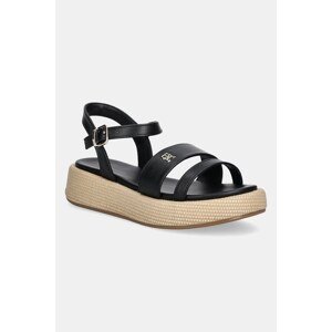 Dječje sandale Tommy Hilfiger boja: crna, T3A2-33793