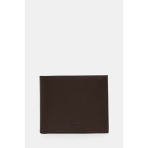 Kožni novčanik Calvin Klein za muškarce, boja: smeđa, K50K512923