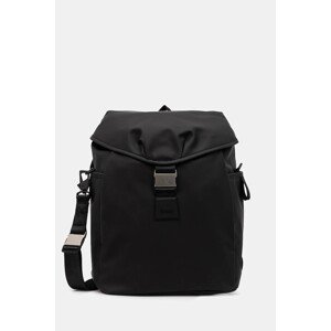 Ruksak Rains Valera Bucket Backpack W3 boja: crna, veliki, bez uzorka, 14840