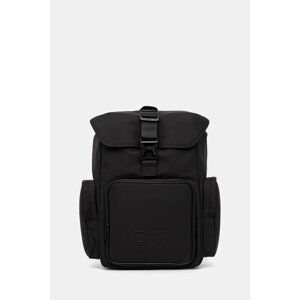 Ruksak EA7 Emporio Armani boja: crna, veliki, bez uzorka, AF13811.7X000070