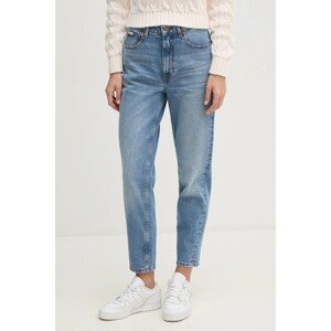 Traperice Guess Jeans za žene, visoki struk, W5RA0D D5M4A