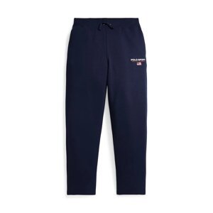 Dječji donji dio trenirke Polo Ralph Lauren boja: tamno plava, bez uzorka, 323969023001