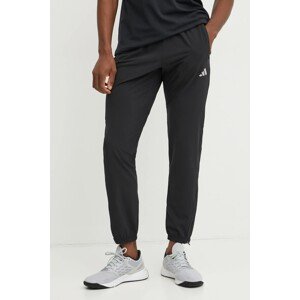 Hlače za trčanje adidas Performance Run It boja: crna, bez uzorka, IL7187