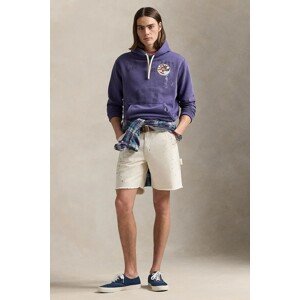 Pamučne kratke hlače Polo Ralph Lauren Flat Front za muškarce, boja: bijela, 710963172