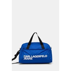 Torba Karl Lagerfeld Jeans boja: ljubičasta, A1W30367
