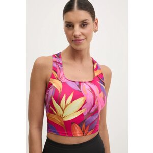 Top za trening adidas Performance x Farm Rio boja: ružičasta, JD6307