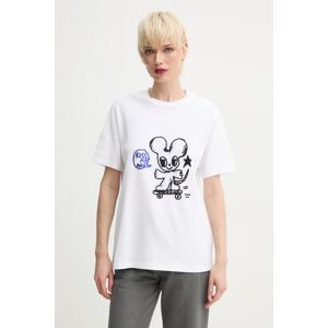 Pamučna majica ZADIG&VOLTAIRE za žene, boja: bijela, JWTS02734