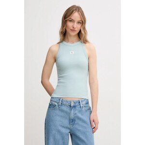 Top Calvin Klein Jeans za žene, boja: tirkizna, J20J225302