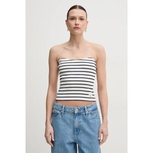 Top Calvin Klein Jeans za žene, boja: bijela, J20J225310