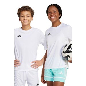 Dječja majica kratkih rukava adidas Performance boja: bijela, s tiskom, JJ0058