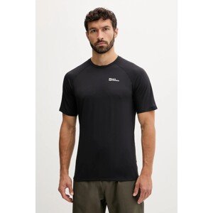 Sportska majica kratkih rukava Jack Wolfskin Prelight Swift boja: bež, bez uzorka, A63800