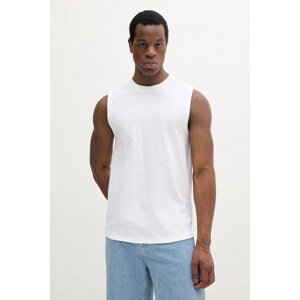 Pamučna majica Calvin Klein Jeans boja: bijela, J30J327283