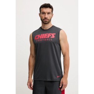 Majica kratkih rukava Nike Kansas City Chiefs boja: siva, 01B3-06F-7G-0LJ