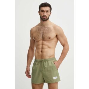 Kratke hlače za kupanje Tommy Hilfiger boja: zelena, UM0UM03297