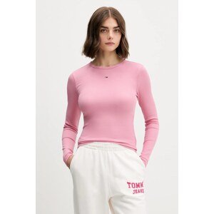 Majica dugih rukava Tommy Jeans za žene, DW0DW17387