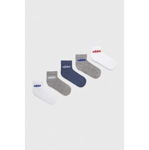 Dječje čarape adidas Performance 5-pack boja: siva