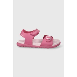 Dječje sandale Geox SANDAL FUSBETTO boja: ružičasta